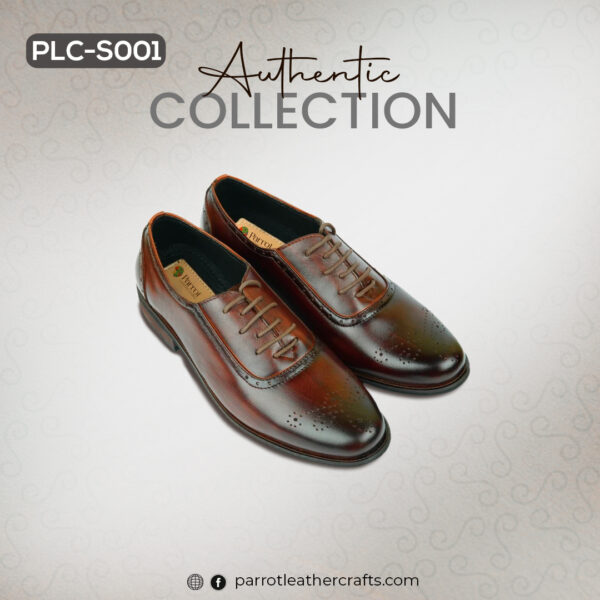 Elegant Style Leather Oxford Shoes PLC-S001 - Image 2