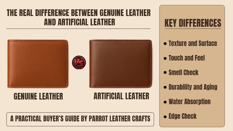 The Real Difference Between Genuine Leather and Artificial Leather