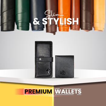 Slim and stylish premium leather wallets for men