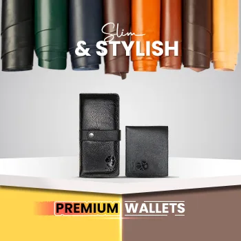 Slim and stylish premium leather wallets for men