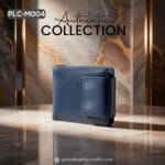 Premium Handcrafted Blue Leather Money Bag (PLC-M004)