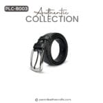 Authentic Black Formal Belt for Men - PLC-B003